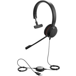 Jabra Evolve 20 SE, Mono, MS, Leatherettes	